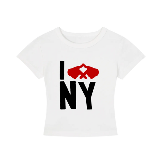 NY CROPPED TEE